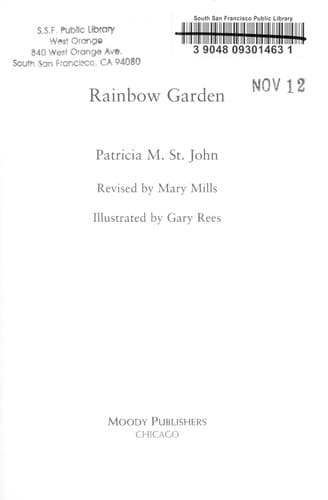 Cover of Rainbow garden