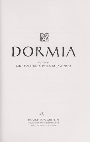 Cover of Dormia