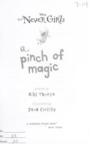 Cover of A pinch of magic