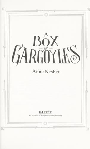 Cover of A box of gargoyles
