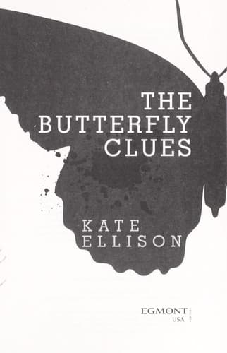 Cover of The butterfly clues