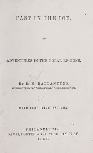 Cover of Fast in the ice