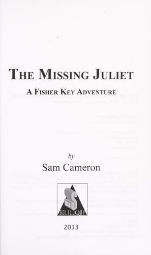 Cover of The missing Juliet