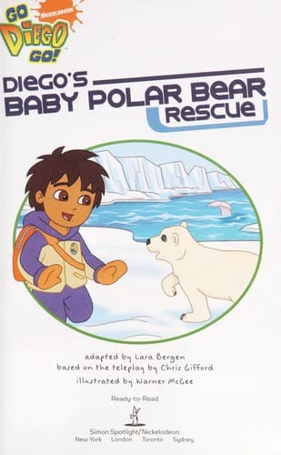 Cover of Diego's baby polar bear rescue