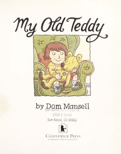 Cover of My old teddy