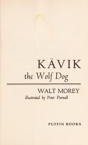 Cover of Ka vik the wolf dog