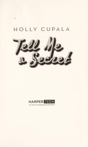 Cover of Tell me a secret
