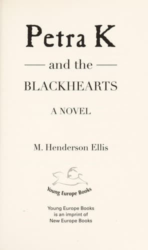 Cover of Petra K and the Blackhearts