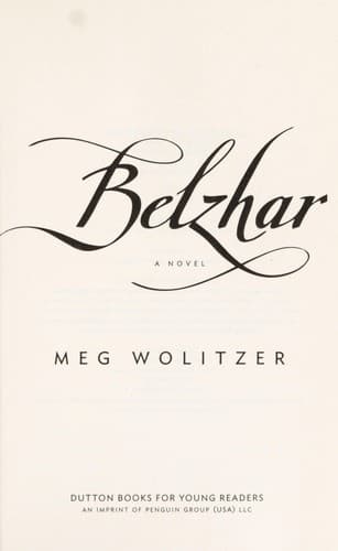 Cover of Belzhar