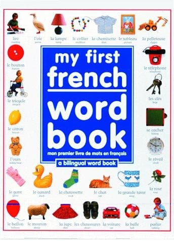Cover of My first French word book =