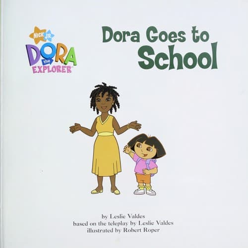 Cover of Dora goes to school