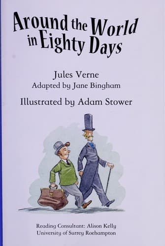Cover of Around the world in eighty days