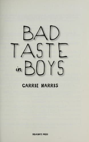 Cover of Bad taste in boys