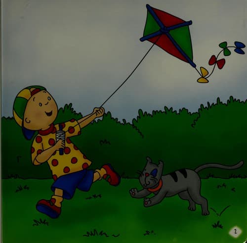 Cover of Caillou is healthy