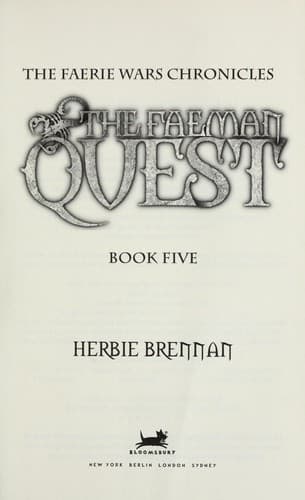 Cover of The faeman quest
