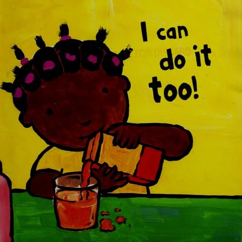 Cover of I can do it too! [board book]