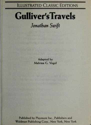 Cover of Gulliver's Travels [adaptation]