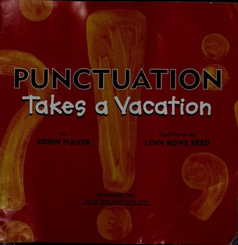 Cover of Punctuation takes a vacation