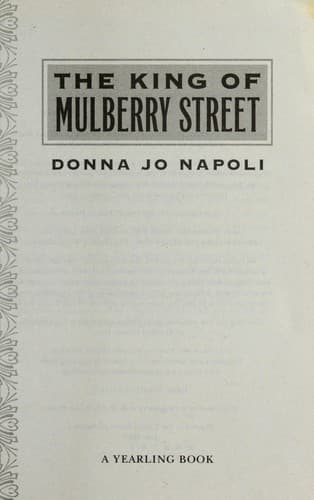 Cover of The king of Mulberry Street