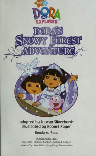 Cover of Dora's snowy forest adventure