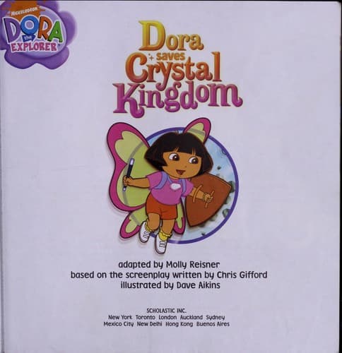 Cover of Dora saves Crystal Kingdom