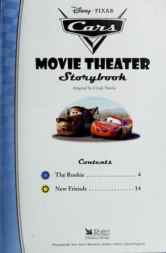 Cover of Disney Pixar cars