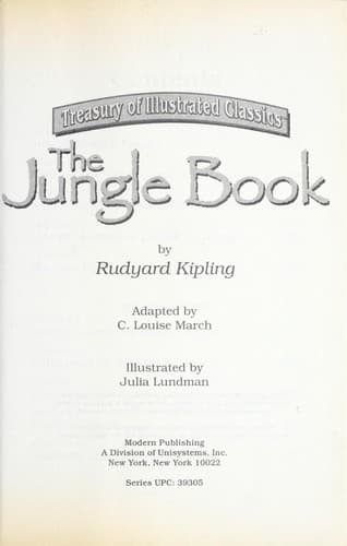 Cover of The jungle book