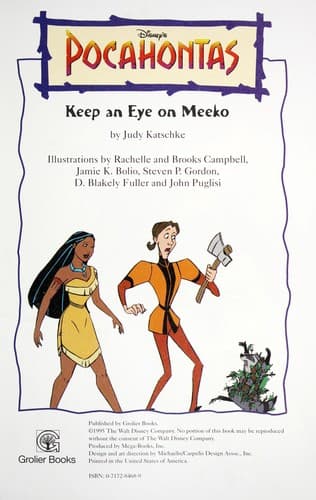 Cover of Disney's Pocahontas