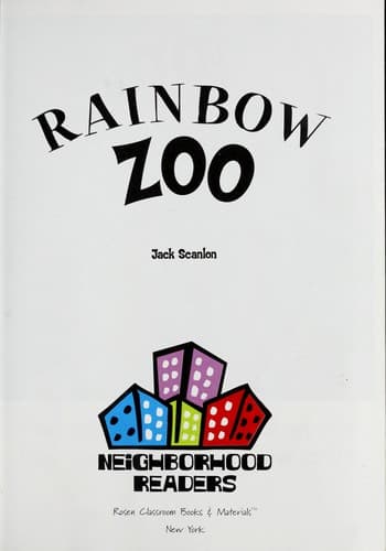 Cover of Rainbow zoo