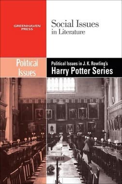 Cover of Political issues in J.K. Rowling's Harry Potter series