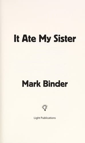 Cover of It ate my sister