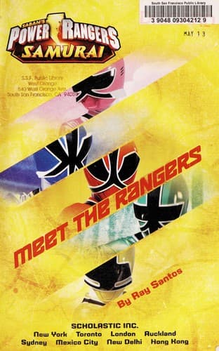 Cover of Meet the rangers