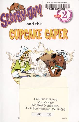 Cover of Scooby-Doo! and the cupcake caper