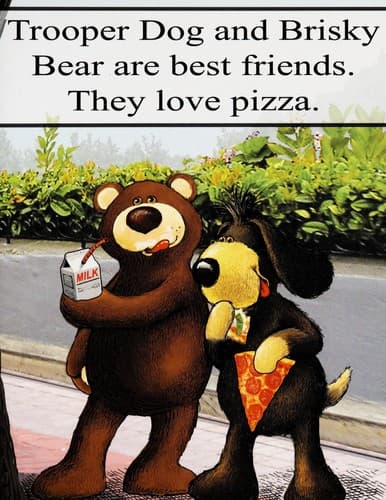 Cover of The adventures of Brisky Bear & Trooper Dog