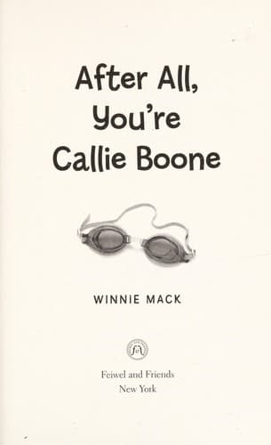 Cover of After all, you're Callie Boone