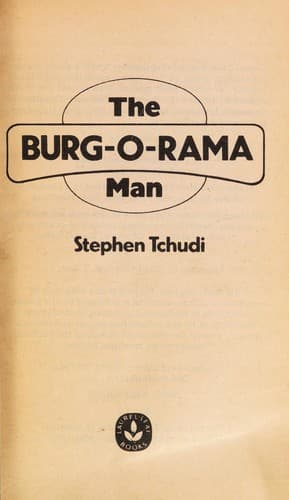 Cover of The Burg-O-Rama man