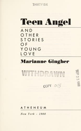 Cover of Teen angel and other stories of young love
