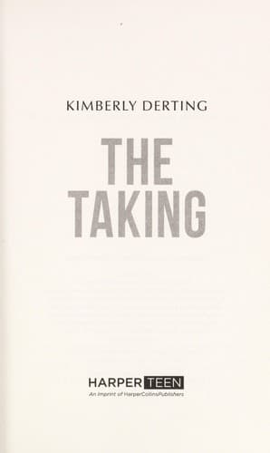 Cover of The Taking (The Taking #1)