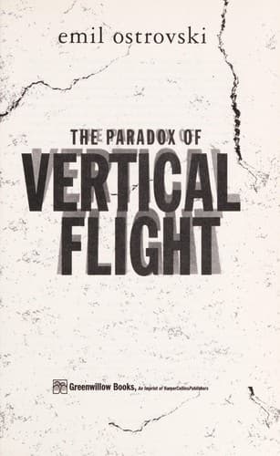 Cover of The paradox of vertical flight
