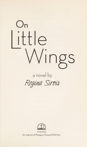 Cover of On little wings