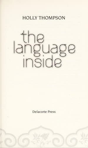 Cover of The language inside