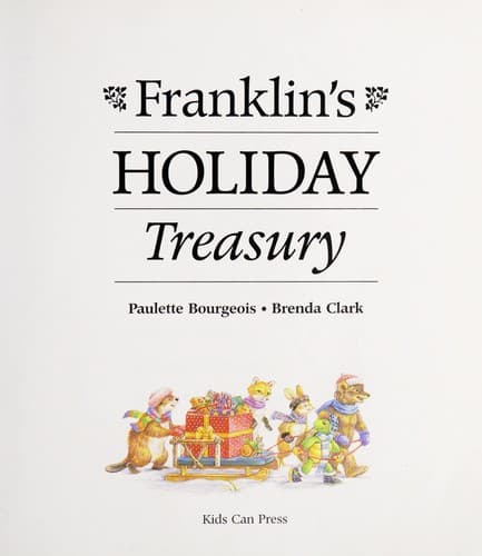 Cover of Franklin's holiday treasury