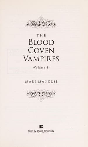 Cover of The Blood Coven Vampires