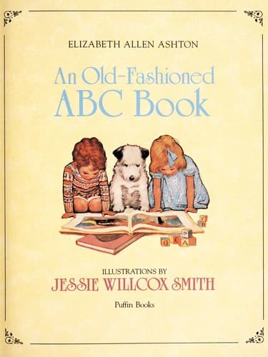 Cover of An old-fashioned ABC book
