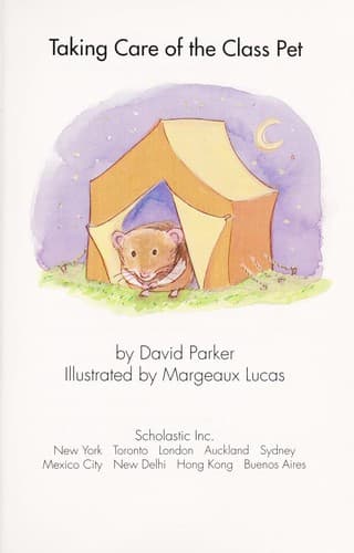 Cover of Taking care of the class pet