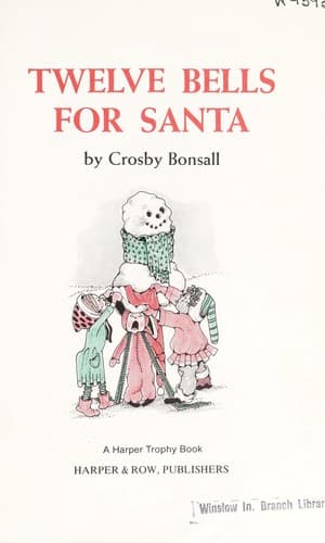 Cover of Twelve bells for Santa