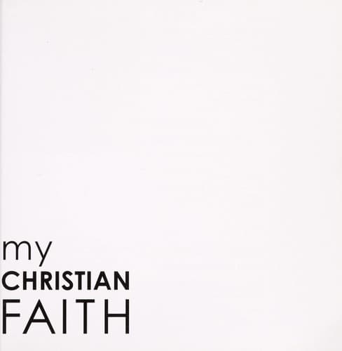 Cover of My Christian faith