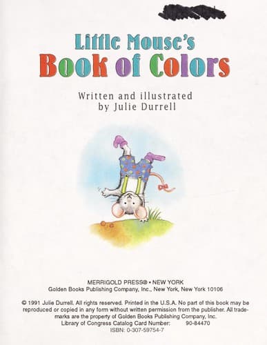Cover of The Colorful Mouse