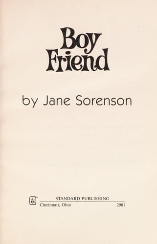 Cover of Boy friend