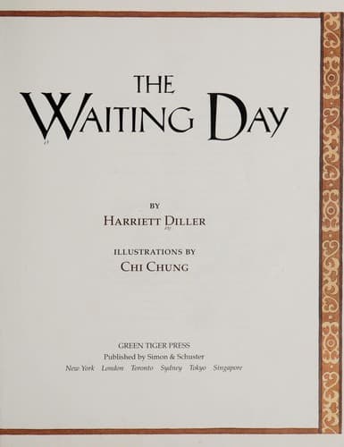 Cover of The waiting day